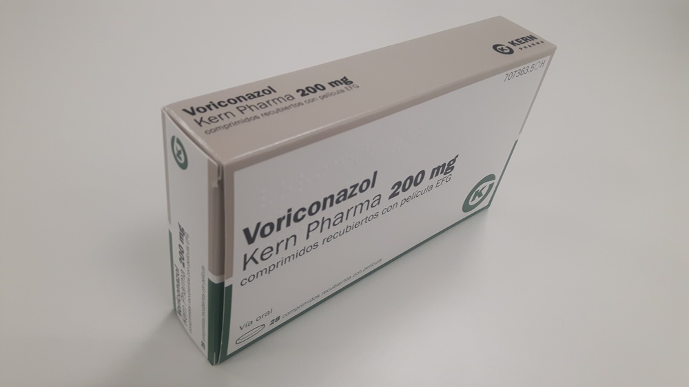 VORICONAZOL KERN PHARMA 200 mg COMPRIMIDOS REVESTIDOS POR PELÍCULA