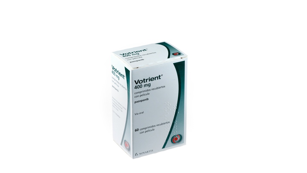 VOTRIENT 400 mg COMPRIMIDOS REVESTIDOS POR PELÍCULA