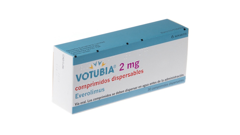 VOTUBIA 2 mg COMPRIMIDOS DISPERSÍVEIS