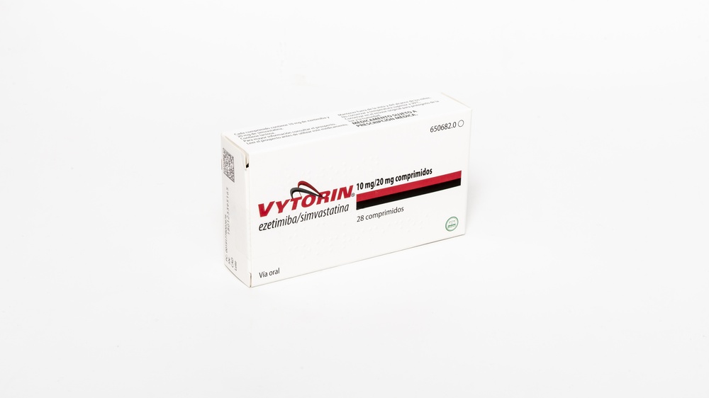 VYTORIN 10 mg/20 mg COMPRIMIDOS
