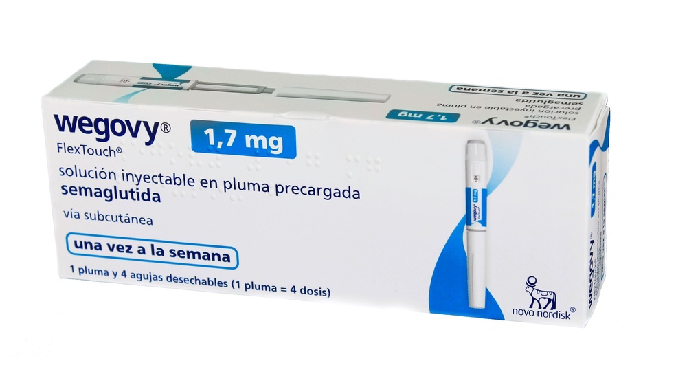 WEGOVY 1,7 mg FLEXTOUCH SOLUÇÃO INJETÁVEL EM CANETA PREENCHIDA