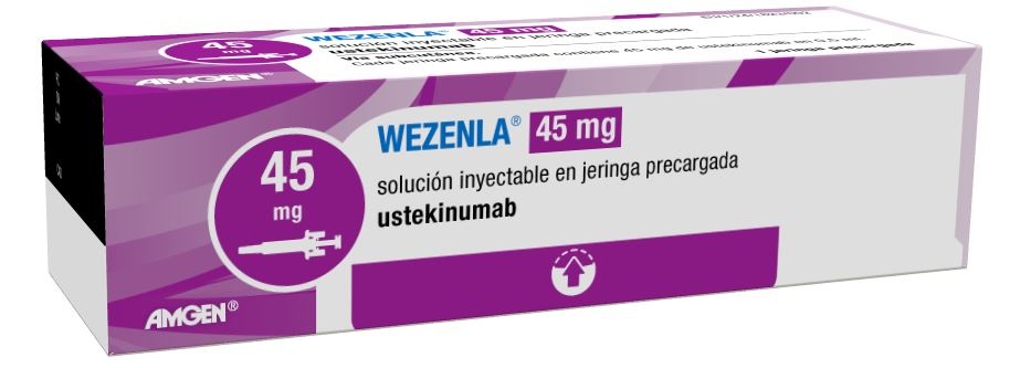 WEZENLA 45 mg SOLUÇÃO INJETÁVEL EM SERINGA PREENCHIDA