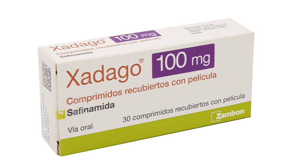 XADAGO 100 mg COMPRIMIDOS REVESTIDOS POR PELÍCULA