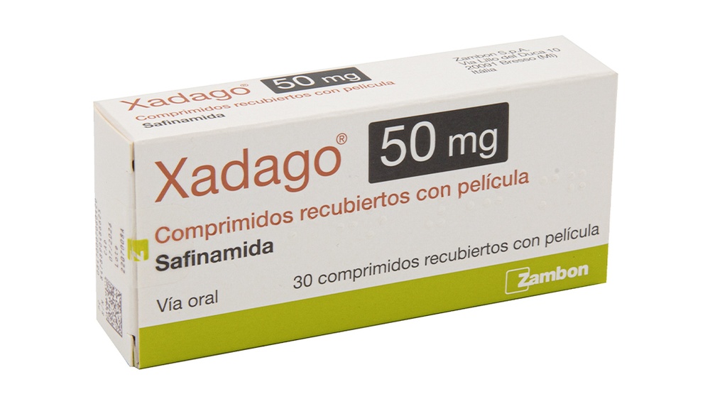 XADAGO 50 mg COMPRIMIDOS REVESTIDOS POR PELÍCULA