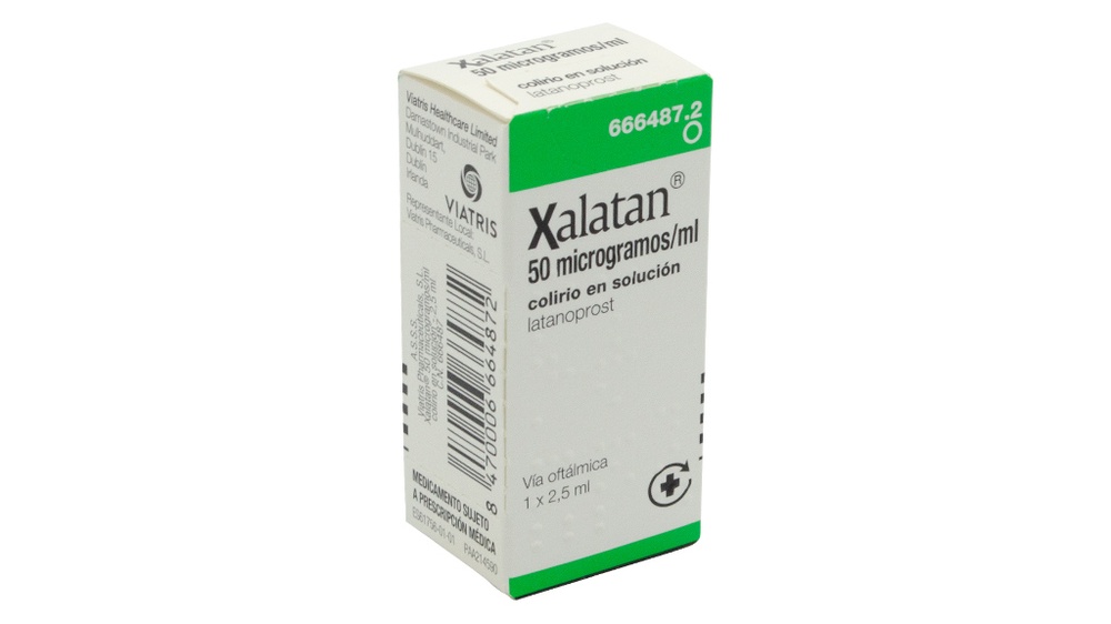 XALATAN 50 microgramas/ml colírio em solução