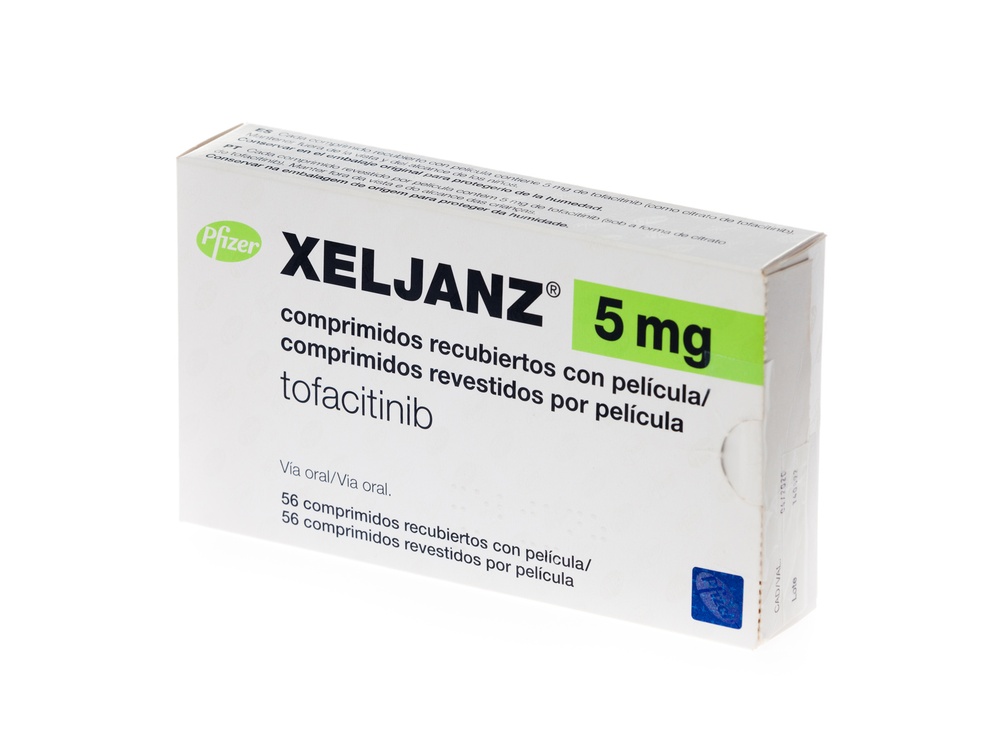 XELJANZ 5 mg COMPRIMIDOS REVESTIDOS POR PELÍCULA