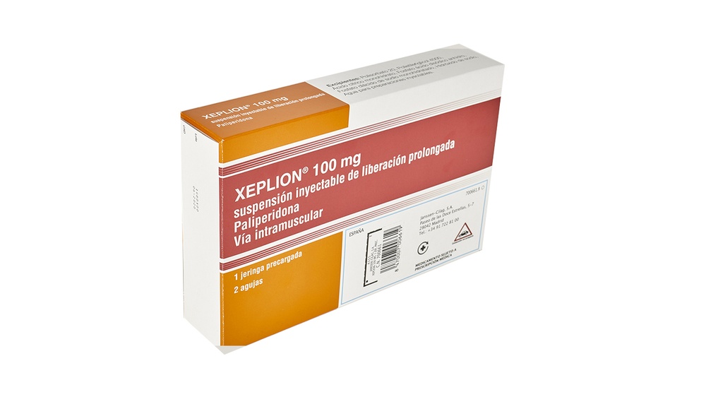 XEPLION 100 mg SUSPENSÃO INJETÁVEL DE LIBERTAÇÃO PROLONGADA