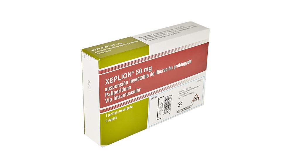 XEPLION 50 mg SUSPENSÃO INJETÁVEL DE LIBERTAÇÃO PROLONGADA