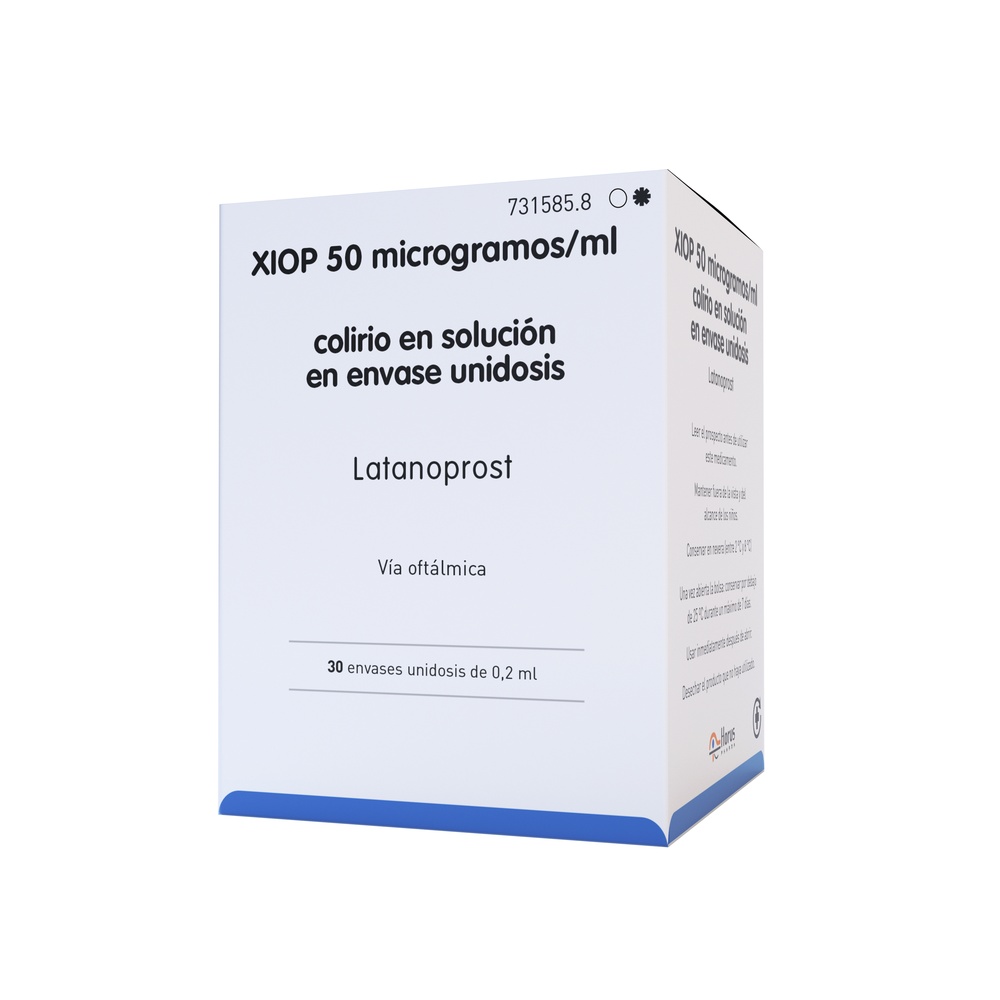 XIOP 50 microgramas/ml colírio em solução em embalagens unidose