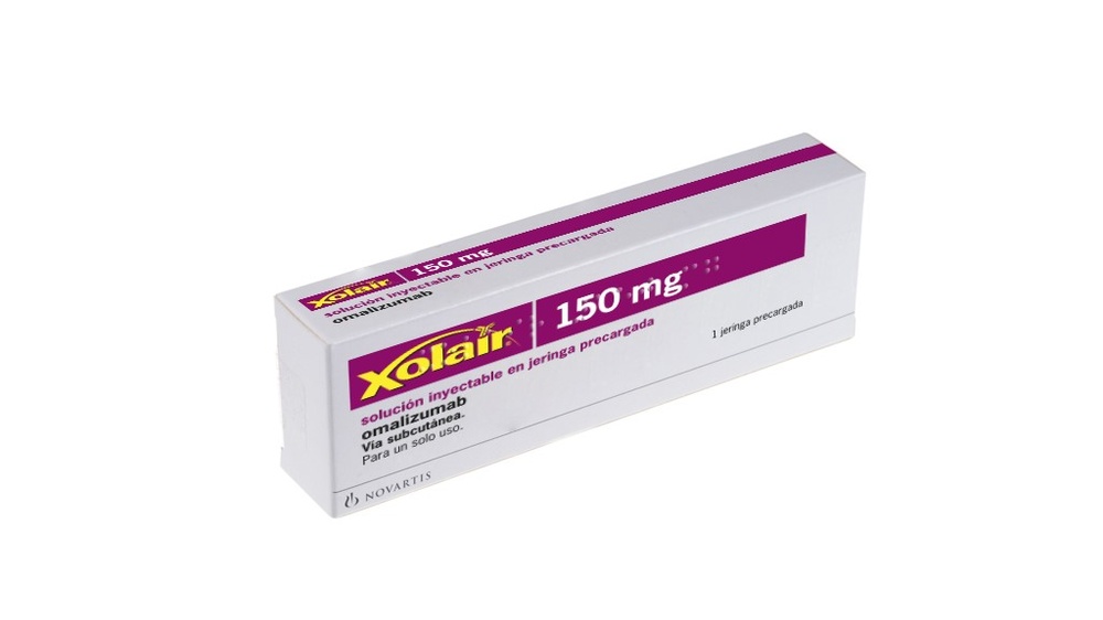 XOLAIR 150 mg SOLUÇÃO INJETÁVEL