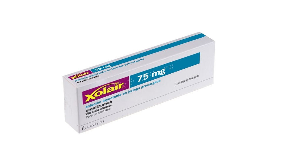 XOLAIR 75 mg SOLUÇÃO INJETÁVEL
