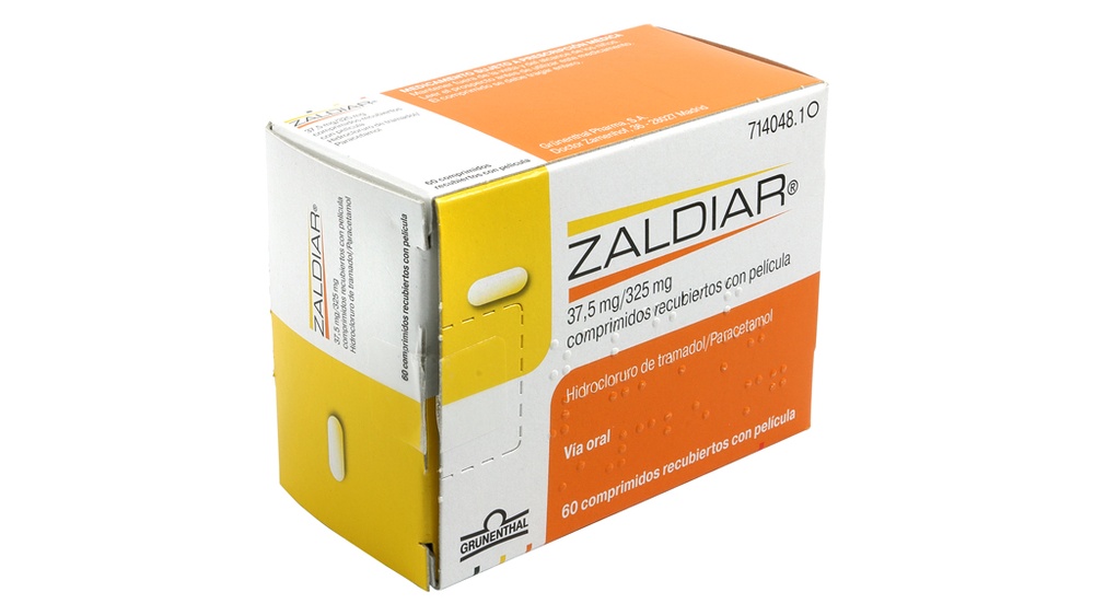 ZALDIAR 37,5 mg/325 mg COMPRIMIDOS REVESTIDOS POR PELÍCULA