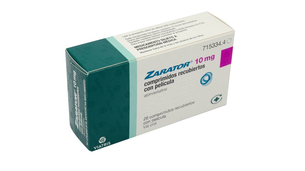 ZARATOR 10 mg COMPRIMIDOS REVESTIDOS POR PELÍCULA
