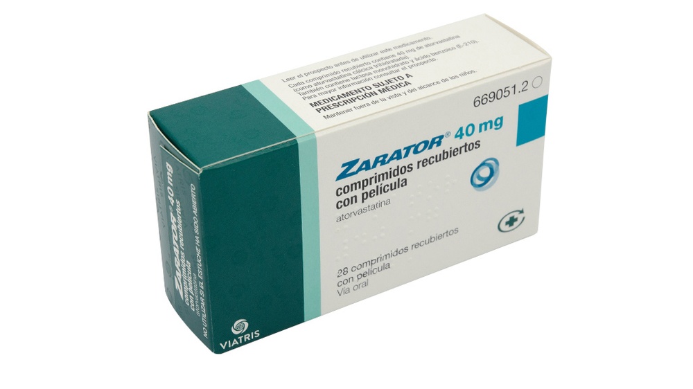 ZARATOR 40 mg COMPRIMIDOS REVESTIDOS POR PELÍCULA