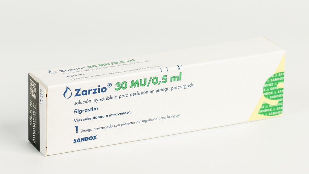 ZARZIO 30 MU/0,5 ml SOLUÇÃO PARA INJEÇÃO/PERFUSÃO EM SERINGA PREENCHIDA