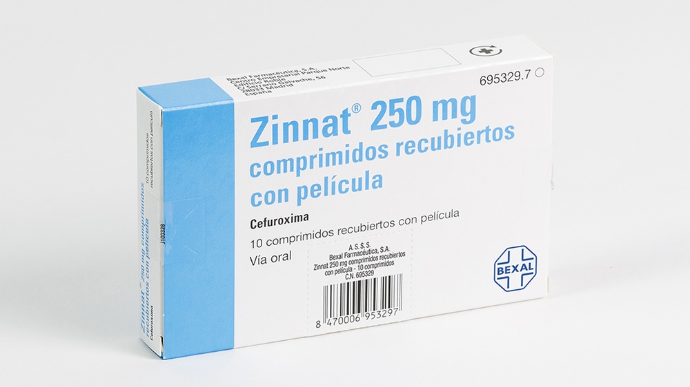 ZINNAT 250 mg COMPRIMIDOS REVESTIDOS POR PELÍCULA