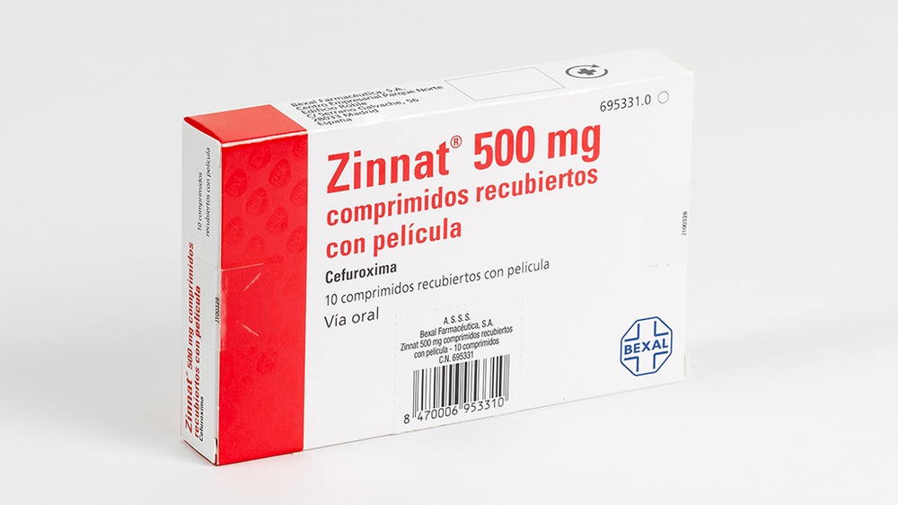 ZINNAT 500 mg COMPRIMIDOS REVESTIDOS POR PELÍCULA
