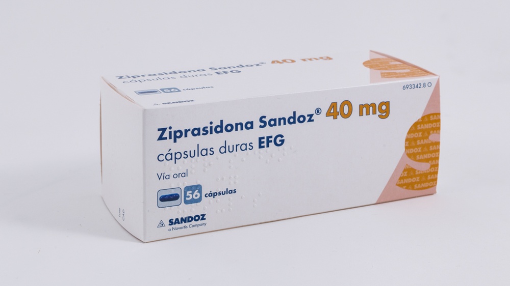 ZIPRASIDONA SANDOZ 40 mg CÁPSULAS DURAS