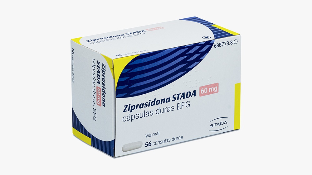 ZIPRASIDONA STADA 60 mg CÁPSULAS DURAS