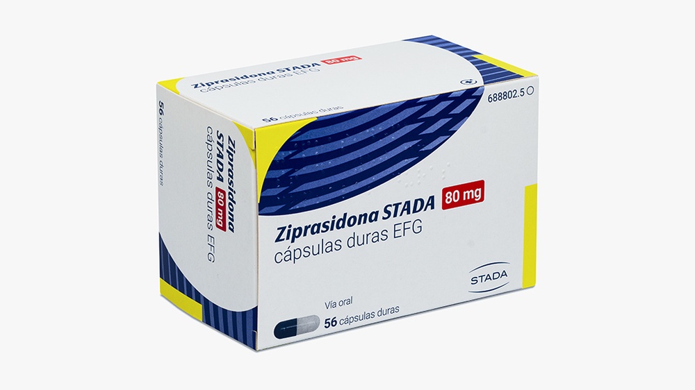 ZIPRASIDONA STADA 80 mg CÁPSULAS DURAS
