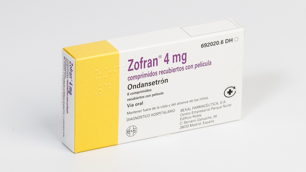 ZOFRAN 4 mg COMPRIMIDOS REVESTIDOS POR PELÍCULA