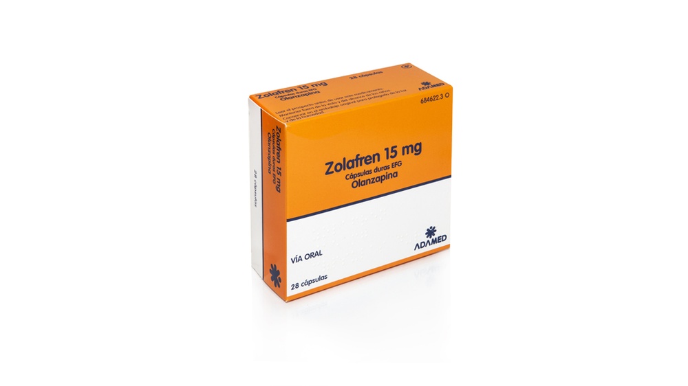 ZOLAFREN 15 mg CÁPSULAS DURAS