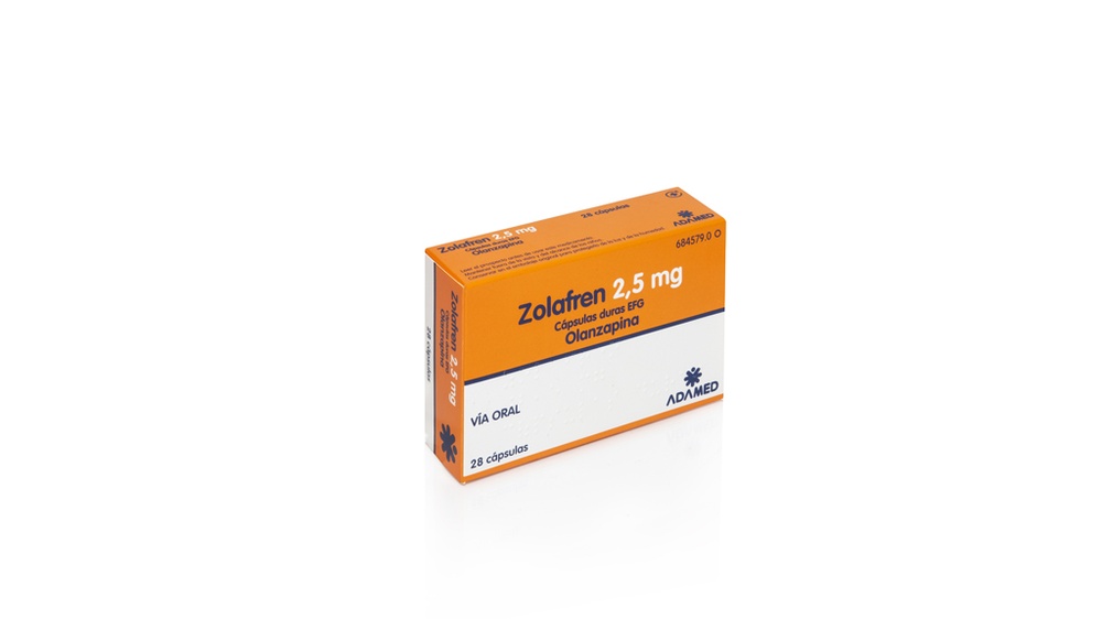 ZOLAFREN 2,5 mg CÁPSULAS DURAS
