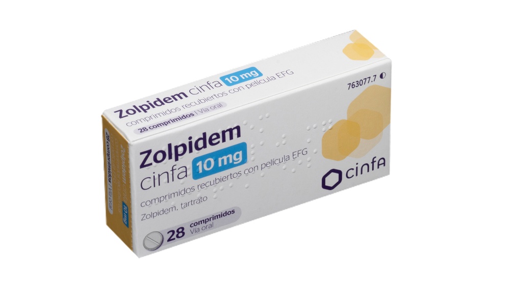 ZOLPIDEM CINFA 10 mg COMPRIMIDOS REVESTIDOS POR PELÍCULA