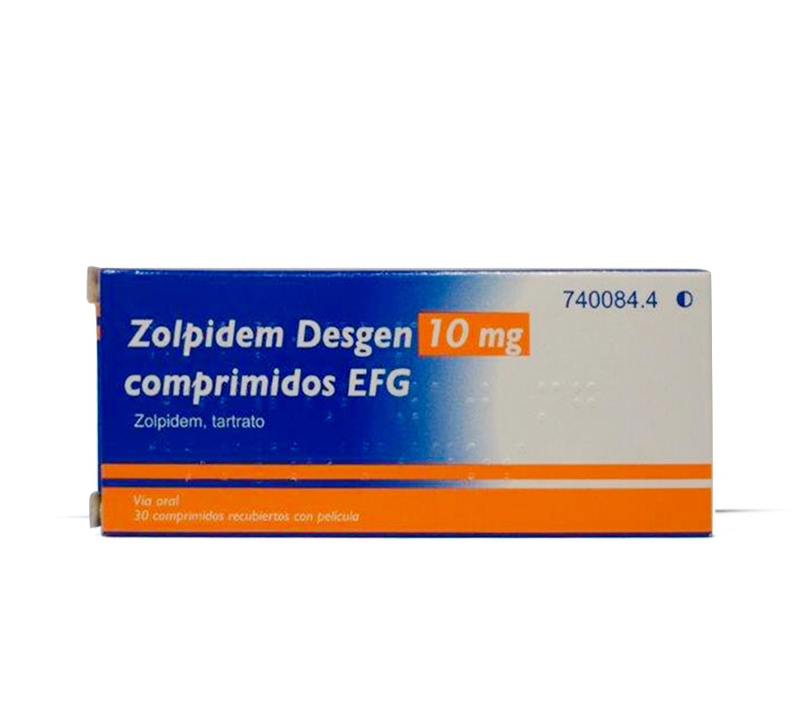 ZOLPIDEM DESGEN 10 mg COMPRIMIDOS REVESTIDOS POR PELÍCULA