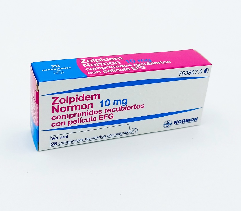 ZOLPIDEM NORMON 10 mg COMPRIMIDOS REVESTIDOS POR PELÍCULA