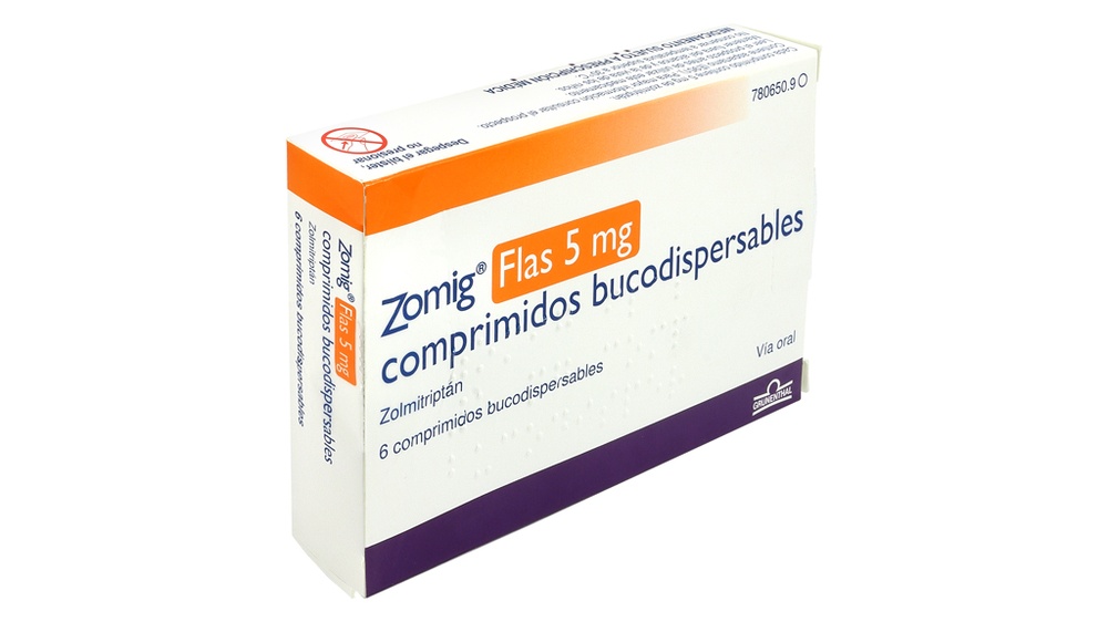 ZOMIG FLAS 5 mg COMPRIMIDOS ORODISPERSÍVEIS