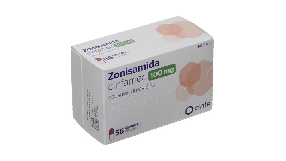 ZONISAMIDA CINFAMED 100 mg CÁPSULAS DURAS