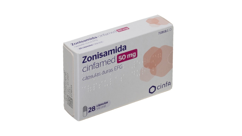 ZONISAMIDA CINFAMED 50 mg CÁPSULAS DURAS
