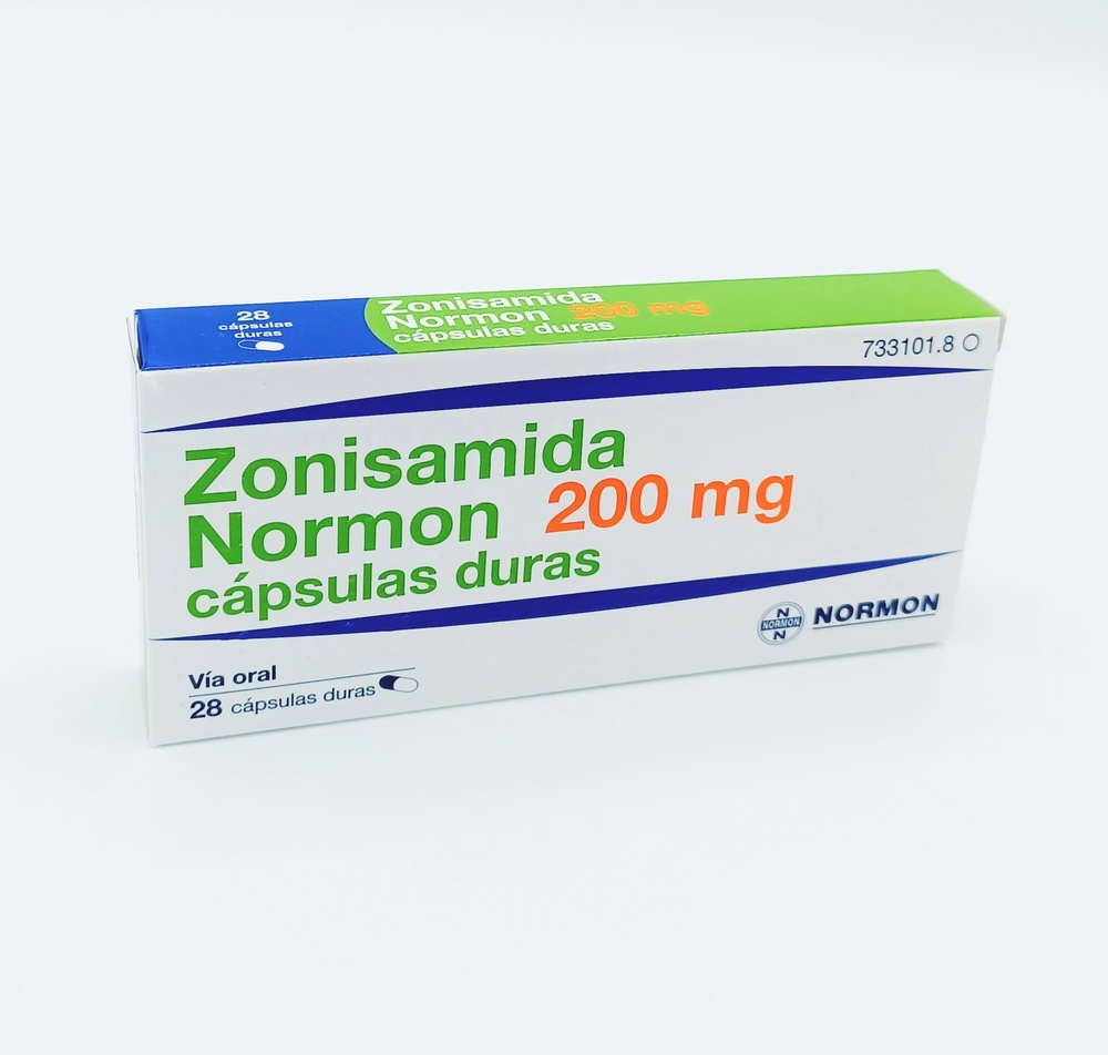ZONISAMIDA NORMON 200 mg CÁPSULAS DURAS