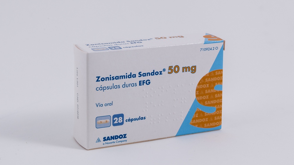 ZONISAMIDA SANDOZ 50 mg CÁPSULAS DURAS