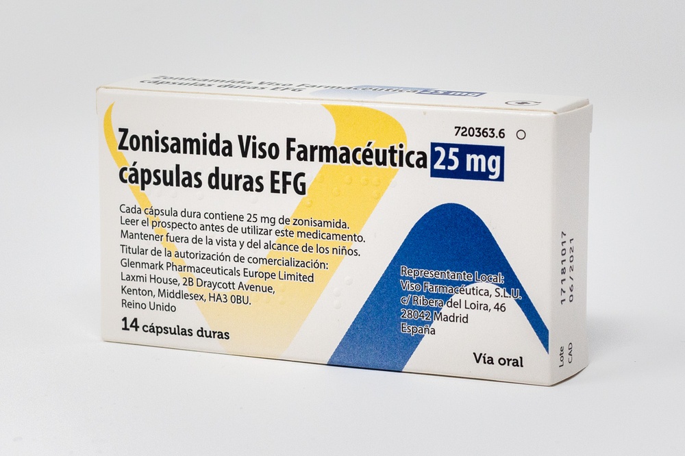 ZONISAMIDA VISO FARMACEUTICA 25 mg CÁPSULAS DURAS