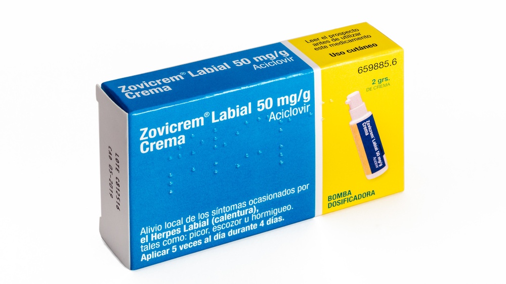 ZOVICREM LABIAL 50 mg/g CREME