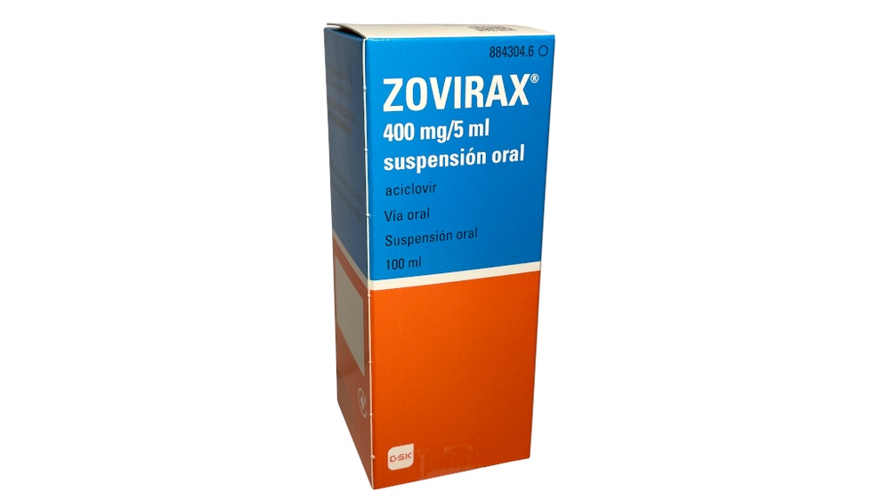 ZOVIRAX 400 mg/5 ml SUSPENSÃO ORAL