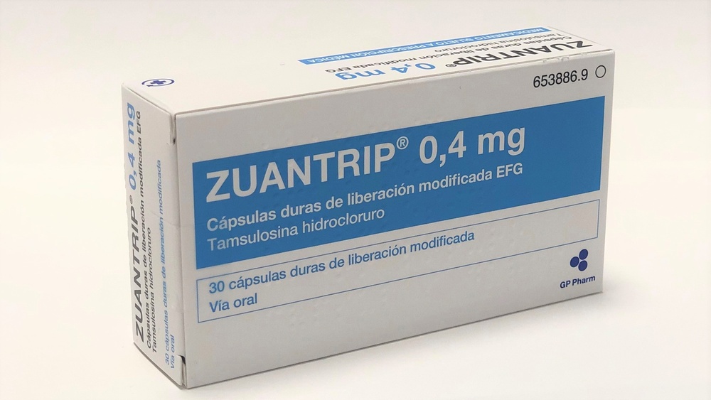ZUANTRIP 0,4 mg CÁPSULAS DURAS DE LIBERTAÇÃO MODIFICADA