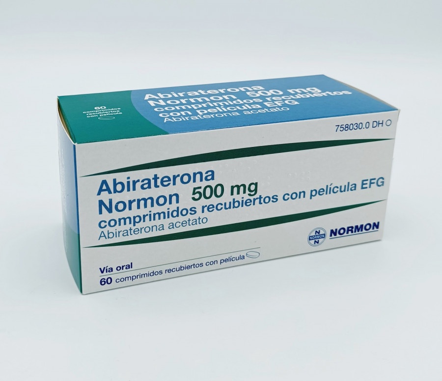 ABIRATERONA SUN 500 mg COMPRIMIDOS REVESTIDOS POR PELÍCULA