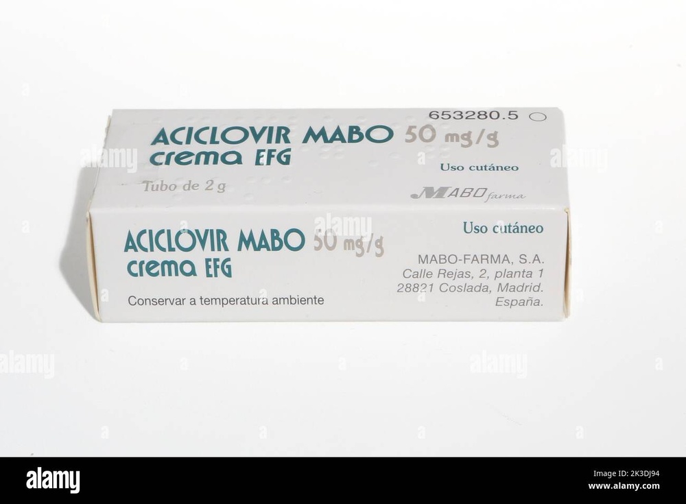 ACICLOVIR MABO 50 mg/g CREME