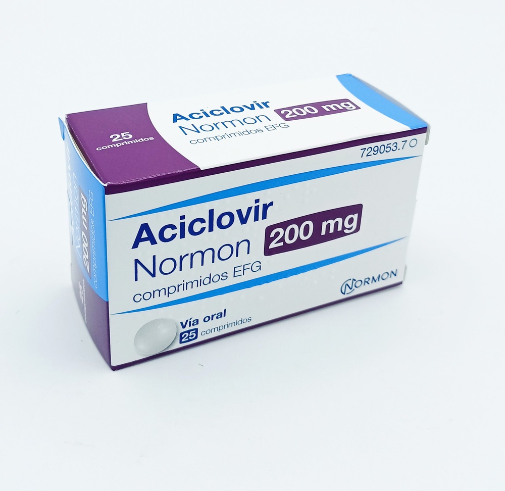 ACICLOVIR NORMON 200 mg COMPRIMIDOS