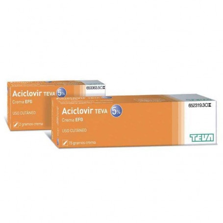 ACICLOVIR TEVA 50 mg/g CREME
