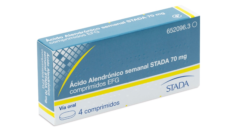 ÁCIDO ALENDRÓNICO SEMANAL FARMALIDER 70 mg COMPRIMIDOS REVESTIDOS POR PELÍCULA
