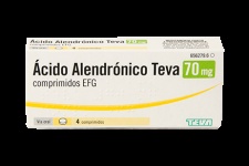 ÁCIDO ALENDRÓNICO SEMANAL TEVA-RATIO 70 mg COMPRIMIDOS