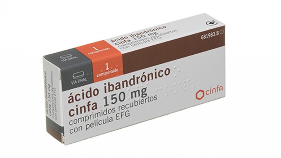 ÁCIDO IBANDRÓNICO TARBIS 150 mg COMPRIMIDOS REVESTIDOS POR PELÍCULA