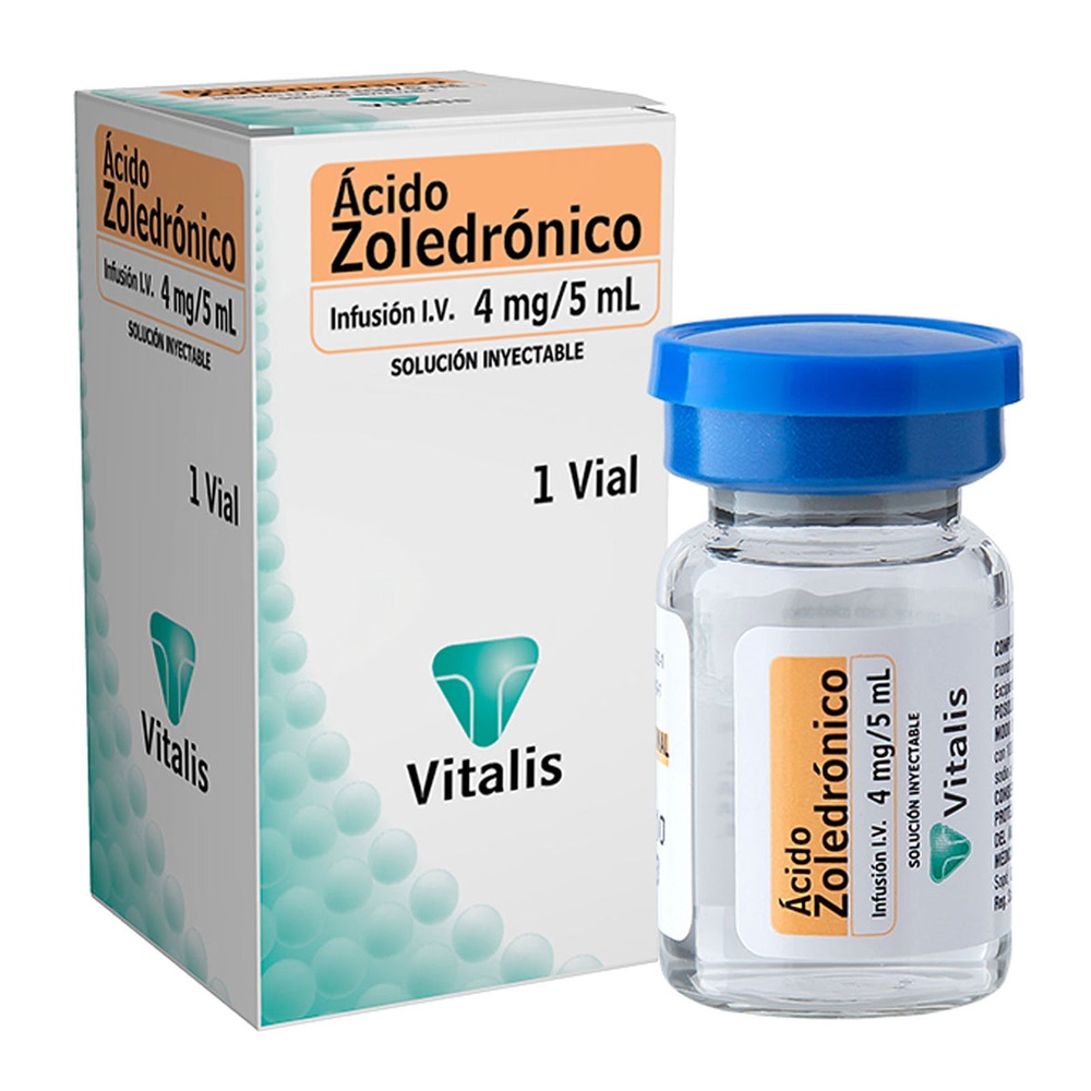 ÁCIDO ZOLEDRÓNICO KABI 4mg/5ml CONCENTRADO PARA SOLUÇÃO PARA PERFUSÃO