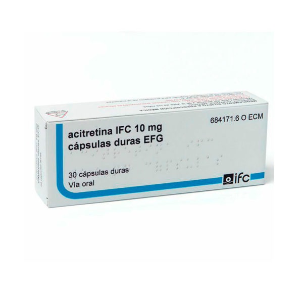 ACITRETINA IFC 10 mg CÁPSULAS DURAS