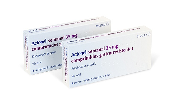 ACTONEL SEMANAL 35 mg COMPRIMIDOS GASTRO-RESISTENTES