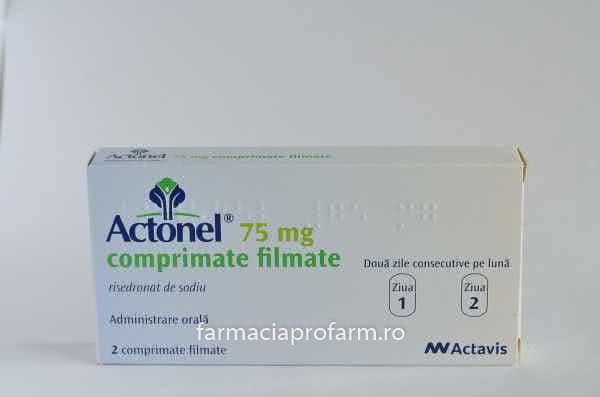 ACTONEL 75 mg COMPRIMIDOS REVESTIDOS POR PELÍCULA